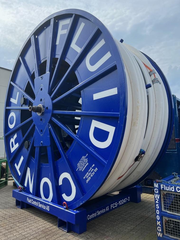 Hose Drum with Live Shaft